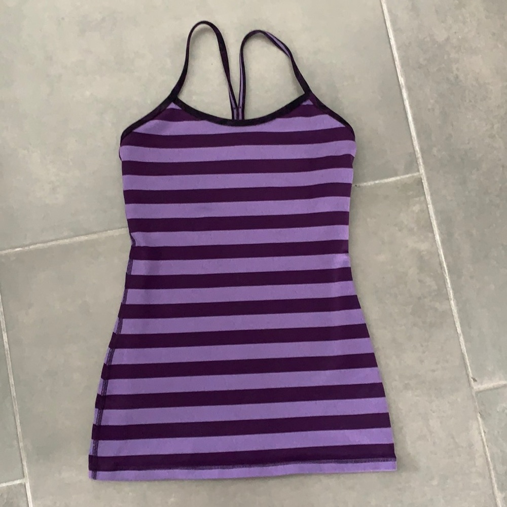 Lululemon Purple Yoga tank